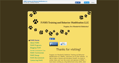 Desktop Screenshot of pawstbm.com